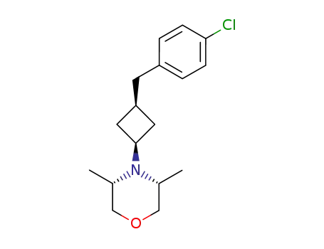 (3S,5R)-4-[3-(4-Chloro-benzyl)-cyclobutyl]-3,5-dimethyl-morpholine