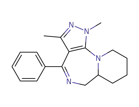 1,3-Dimethyl-4-phenyl-6,6a,7,8,9,10-hexahydro-1H-1,2,5,10a-tetraaza-benzo[e]azulene