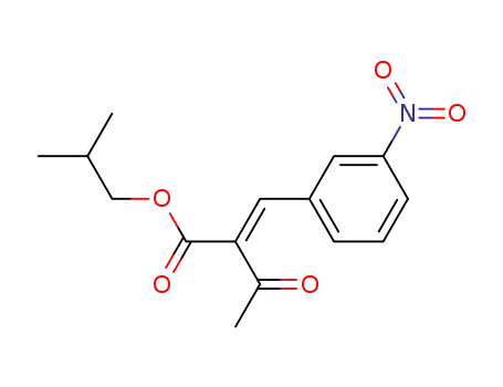 2-Methylpropyl 2-[(3-nitrophenyl)methylidene]-3-oxobutanoate