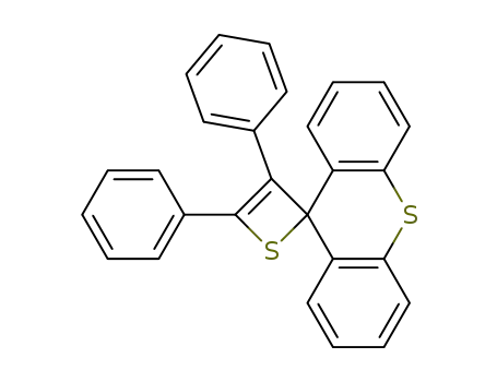 3,4-Diphenylspiro<2H-thiet-2,9'-thioxanthen>