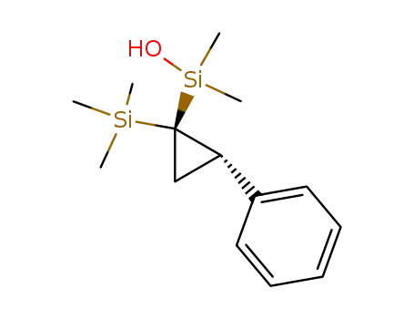 Silanol, dimethyl[2-phenyl-1-(trimethylsilyl)cyclopropyl]-, trans-