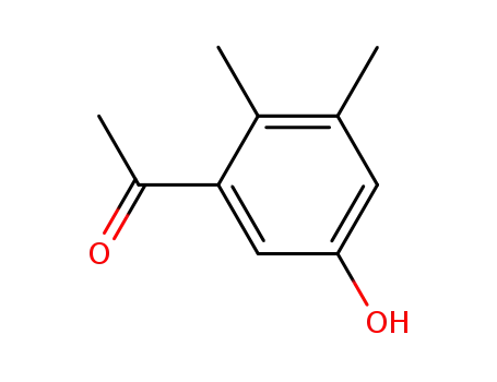 Molecular Structure of 127701-70-6 (Ethanone, 1-(5-hydroxy-2,3-dimethylphenyl)- (9CI))