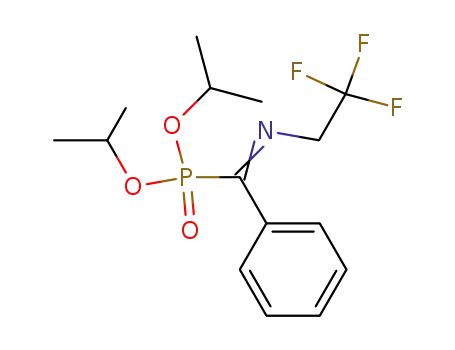 diisopropyl <N-(2,2,2-trifluoroethyl)benzimidoyl>phosphonate