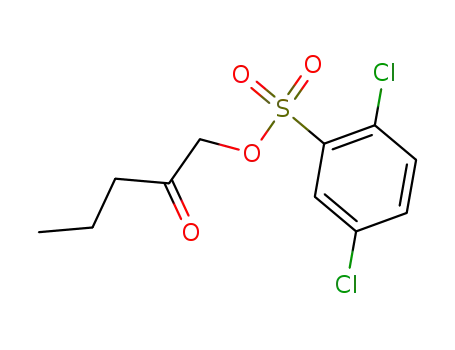 2,5-Dichloro-benzenesulfonic acid 2-oxo-pentyl ester