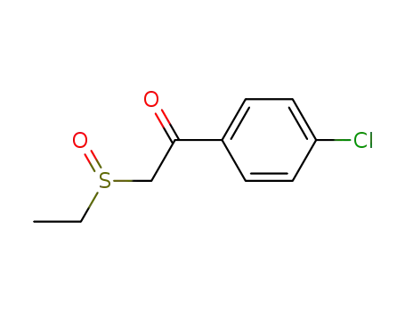 Ethanone, 1-(4-chlorophenyl)-2-(ethylsulfinyl)-