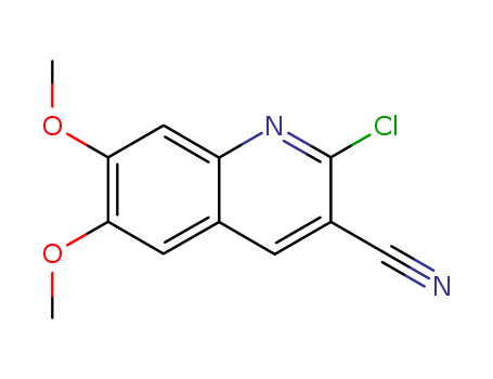2-chloro-6,7-dimethoxy-3-quinolinecarbonitrile