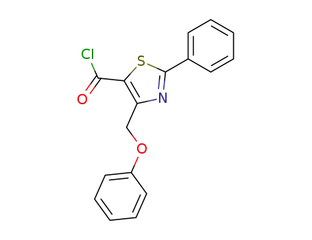 4-Phenoxymethyl-2-phenyl-thiazole-5-carbonyl chloride