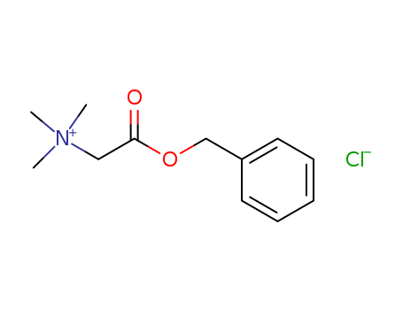Ethanaminium, N,N,N-trimethyl-2-oxo-2-(phenylmethoxy)-, chloride