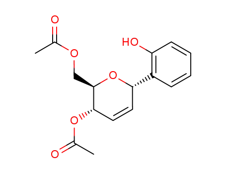 1-(4,6-di-O-acetyl-2,3-dideoxy-α-D-erythro-hex-2-enopyranosyl)-2-hydroxybenzene