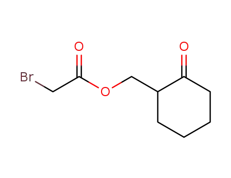 Acetic acid, bromo-, (2-oxocyclohexyl)methyl ester