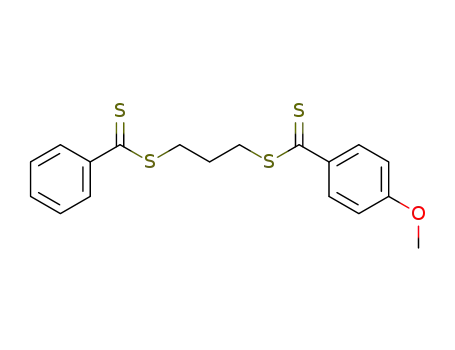 p-methoxy dithiobenzoate, dithiobenzoate de propylene-1,3