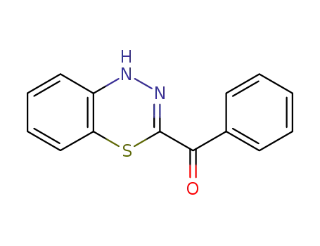 Molecular Structure of 79251-96-0 (Methanone, 1H-4,1,2-benzothiadiazin-3-ylphenyl-)
