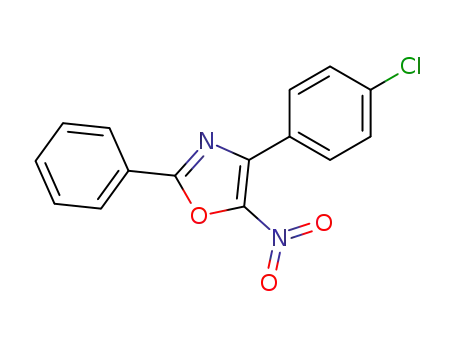 4-(4-Chloro-phenyl)-5-nitro-2-phenyl-oxazole