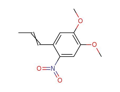 Benzene, 1,2-dimethoxy-4-nitro-5-(1-propenyl)-, (E)-