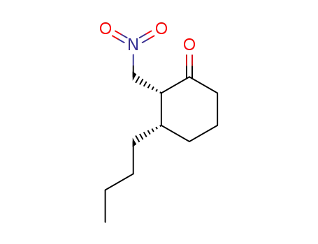 (2R,3S)-3-Butyl-2-nitromethyl-cyclohexanone
