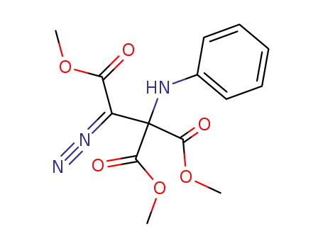 3-Diazo-2-methoxycarbonyl-2-phenylamino-succinic acid dimethyl ester