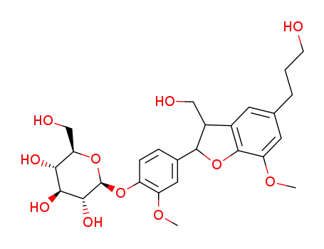 dihydrodehydrodiconiferyl alcohol‐4‐O‐β‐D‐glucoside