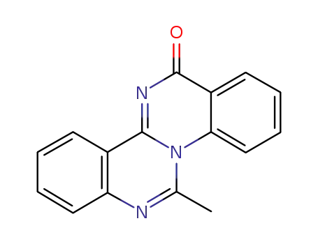 6-methyl-13H-quinazolino<3,4-a>quinazolin-13-one