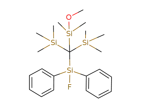 Silane,
[(fluorodiphenylsilyl)(methoxydimethylsilyl)methylene]bis[trimethyl-