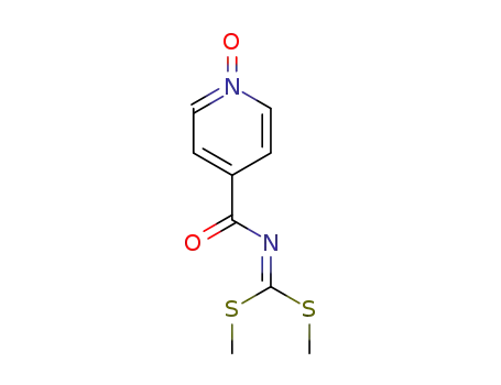 N-(Bis-methylsulfanyl-methylene)-1-oxy-isonicotinamide