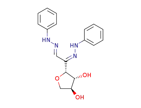 Molecular Structure of 104759-61-7 (3,6-anhydro-β-L-threo-hexulose phenylosazone)
