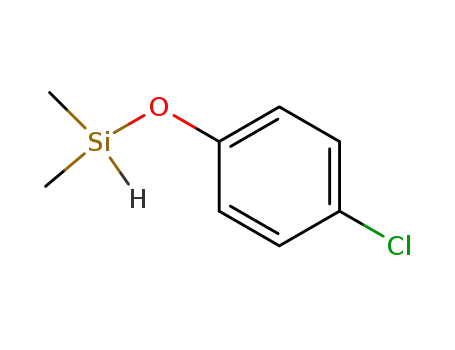 Molecular Structure of 30342-25-7 ((4-Chloro-phenoxy)-dimethyl-silane)