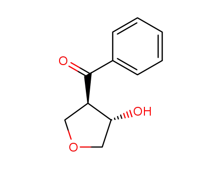 Molecular Structure of 107317-70-4 (Methanone, phenyl(tetrahydro-4-hydroxy-3-furanyl)-)