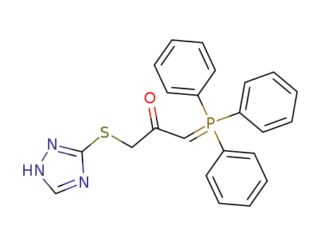 3-(Triphenylphosphoraneacetonylidenethio)<1,2,4>triazole