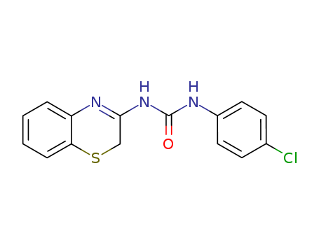 Urea,N-2H-1,4-benzothiazin-3-yl-N'-(4-chlorophenyl)-