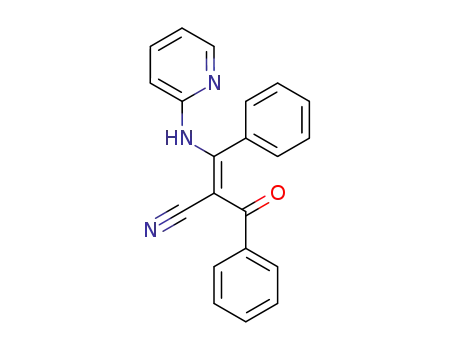 (E)-2-Benzoyl-3-phenyl-3-(pyridin-2-ylamino)-acrylonitrile