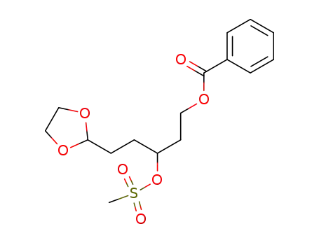 1,3-Pentanediol, 5-(1,3-dioxolan-2-yl)-, 1-benzoate 3-methanesulfonate