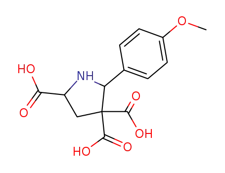 4,4-dicarboxy-5-(p-methoxyphenyl)proline