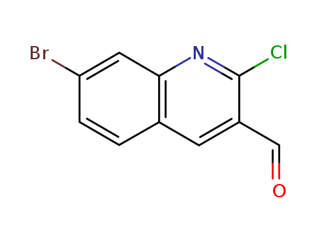 7-Bromo-2-chloro-3-quinolinecarboxaldehyde