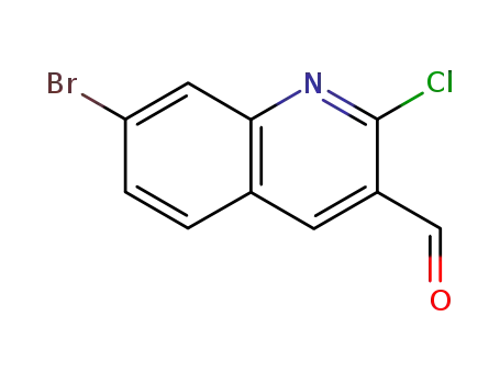 7-Bromo-2-chloroquinoline-3-carbaldehyde