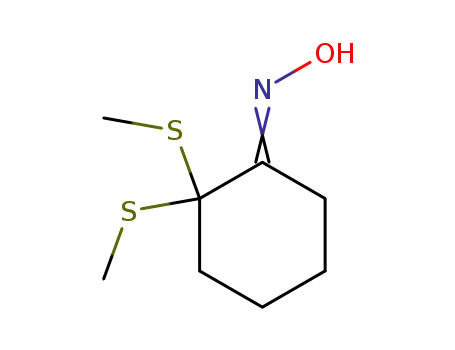 2,2-Bis(methylthio)cyclohexanon-oxim