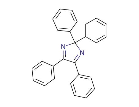 Molecular Structure of 7196-81-8 (2,2,4,5-tetraphenyl-2H-imidazole)