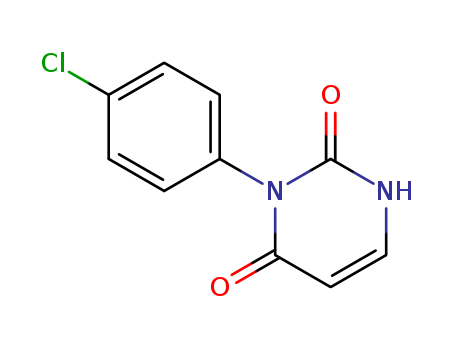 2,4(1H,3H)-Pyrimidinedione, 3-(4-chlorophenyl)-