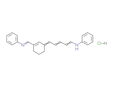 <9-(N-phenylamino)-2,4-trimethylene-2,4,6,8-nonatetraenylidene>-N-phenylammonium chloride