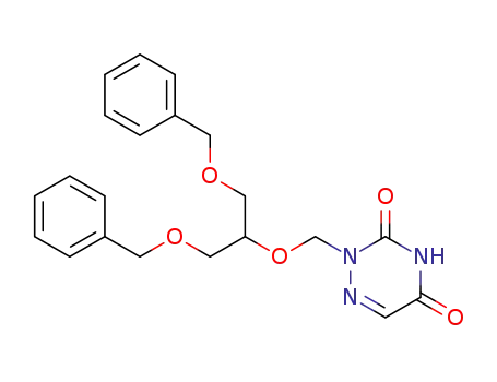 1,2,4-Triazine-3,5(2H,4H)-dione,
2-[[2-(phenylmethoxy)-1-[(phenylmethoxy)methyl]ethoxy]methyl]-