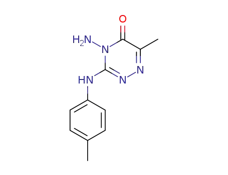 3-p-Tolylamino-4-amino-5-oxo-6-methyl-4,5-dihydro-1,2,4-triazine
