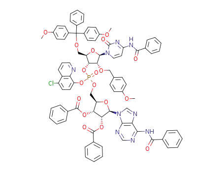 C<sub>85</sub>H<sub>71</sub>ClN<sub>9</sub>O<sub>18</sub>P