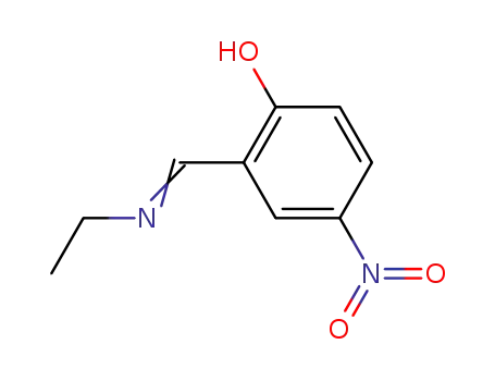 N-ethyl-3-nitro-5-tert-butylsalicylaldimine