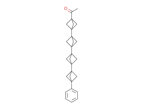 3-acetyl-3'''-phenyl<4>staffane
