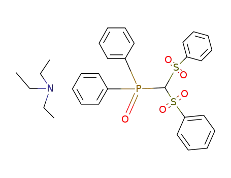 Molecular Structure of 83252-97-5 (C<sub>25</sub>H<sub>21</sub>O<sub>5</sub>PS<sub>2</sub>*C<sub>6</sub>H<sub>15</sub>N)