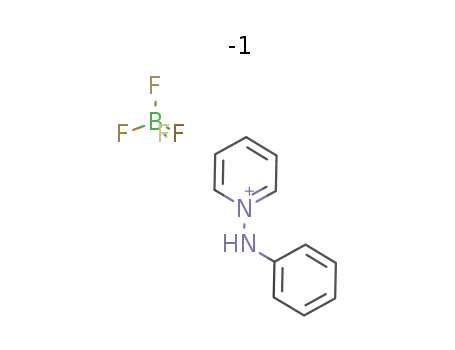 Molecular Structure of 105019-32-7 (Pyridinium, 1-(phenylamino)-, tetrafluoroborate(1-))