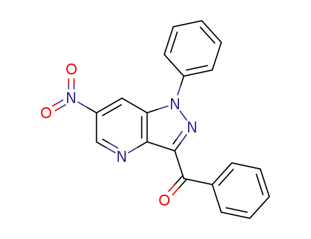 Methanone, (6-nitro-1-phenyl-1H-pyrazolo[4,3-b]pyridin-3-yl)phenyl-