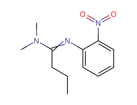 N,N-Dimethyl-N'-(2-nitro-phenyl)-butyramidine