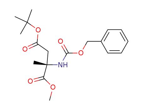 O<sup>4</sup>-(tert-Butyl)-O<sup>1</sup>-Methyl (S)-N<sup>2</sup>-<(Benzyloxy)carbonyl>-2-methylaspartate