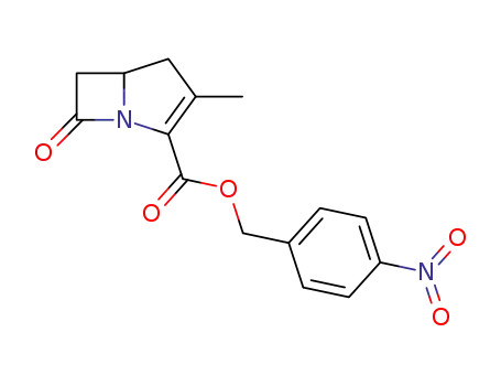 p-nitrobenzyl 7-oxo-3-methyl-1-azabicyclo<3.2.0>hept-2-ene-2-carboxylate