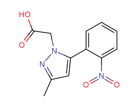 [3-Methyl-5-(2-nitro-phenyl)-pyrazol-1-yl]-acetic acid